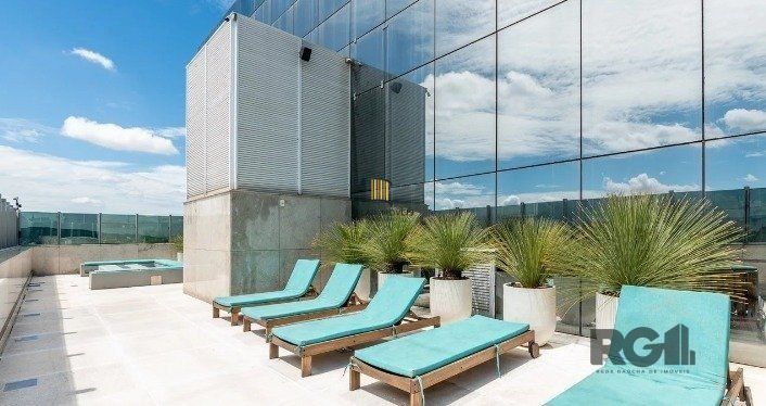 Loft no Tren City andar alto