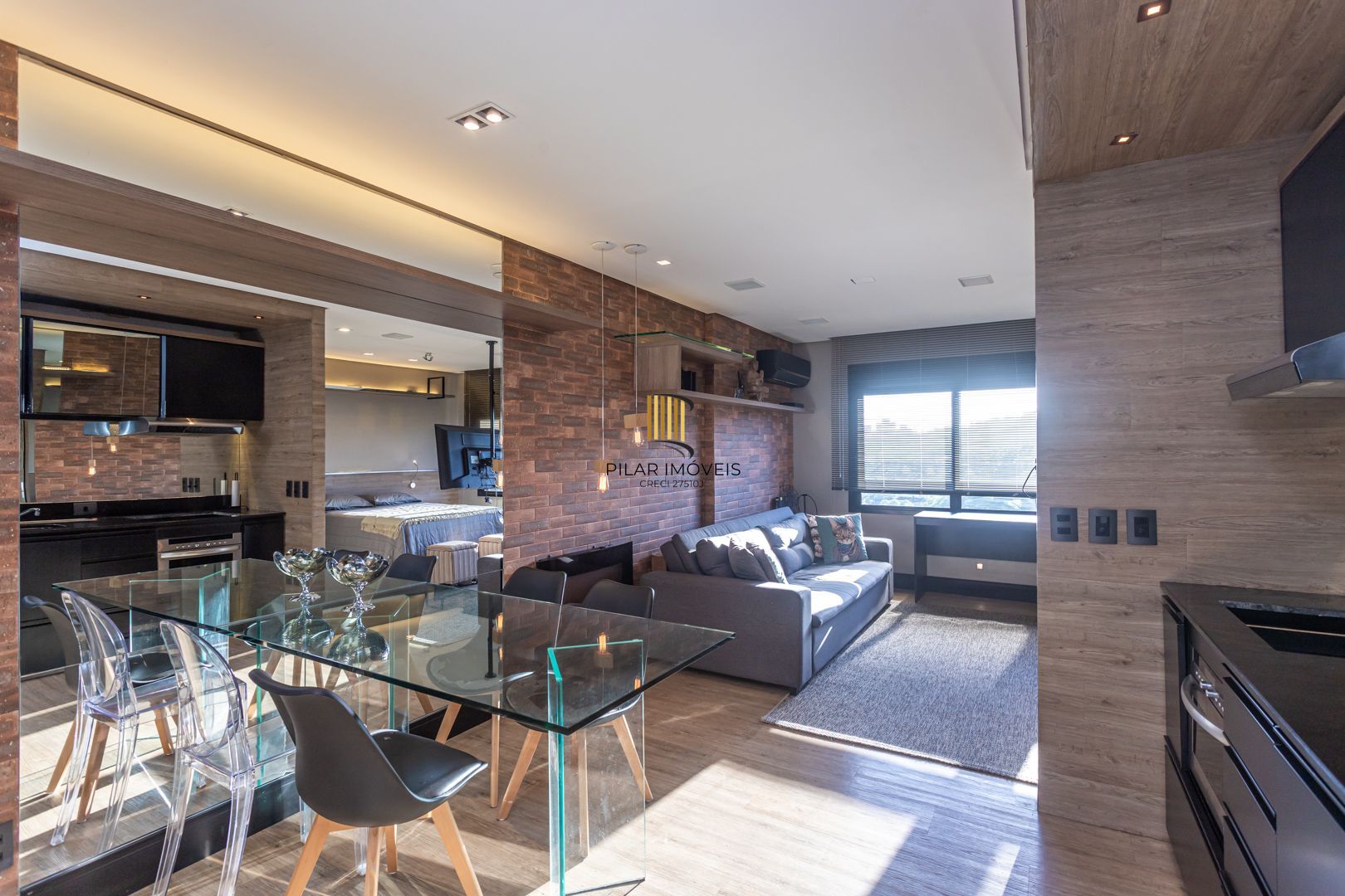 Loft 1 dormitório no bairro Jardim  Botânico - Pilar Imóveis