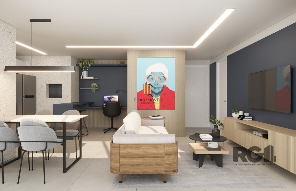 Apartamento 1 Dormitório(s) Bairro Jardim do Salso