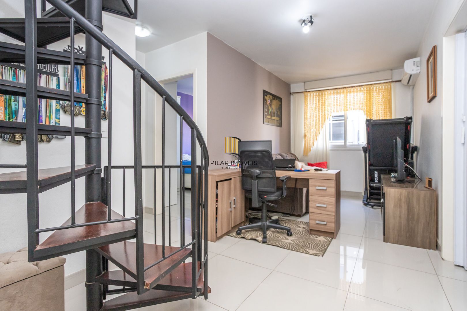 Apartamento cobertura no Cristo Redentor de 1 dormitório com terraço e 98m²