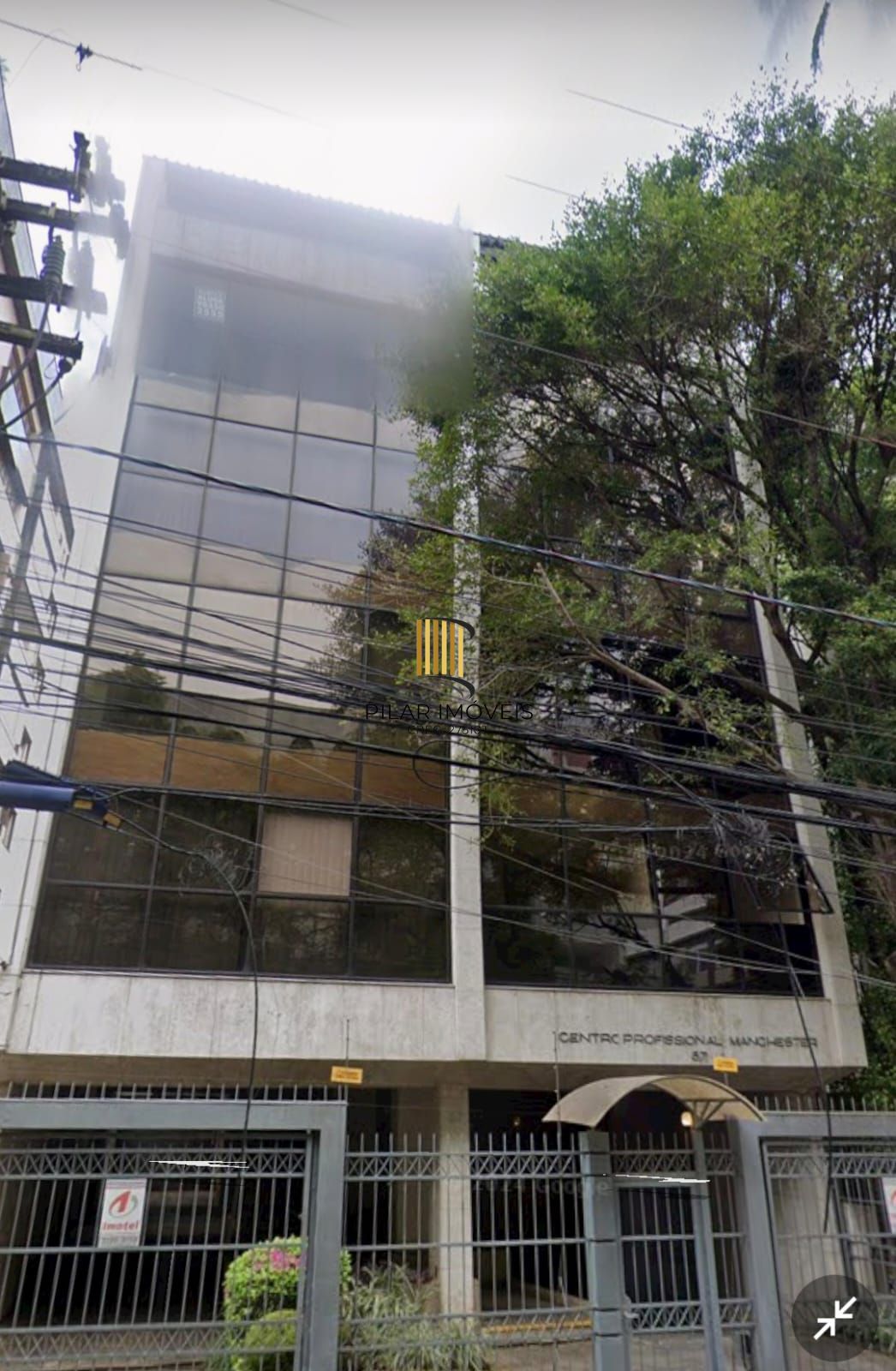 Sala comercial com vaga de garagem