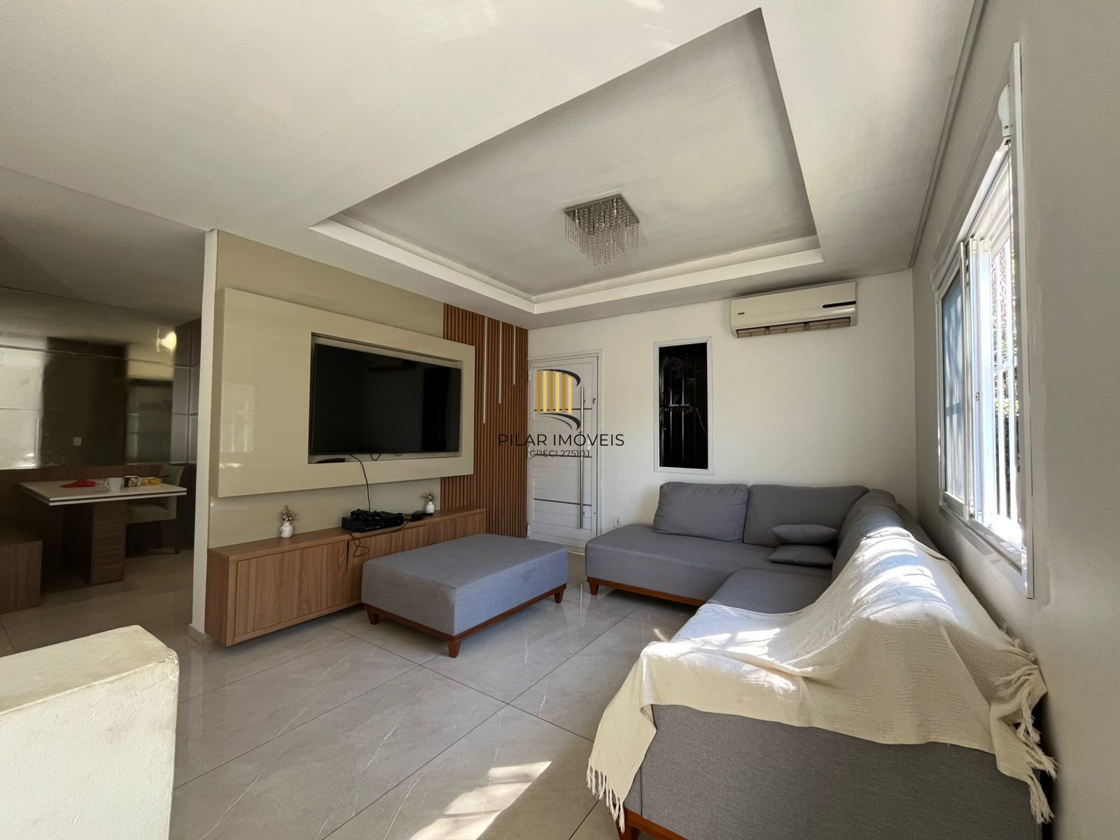 Casa no bairro Três Figueiras II em Viamão de 2 dormitórios e pátio com piscina - Pilar Imóveis