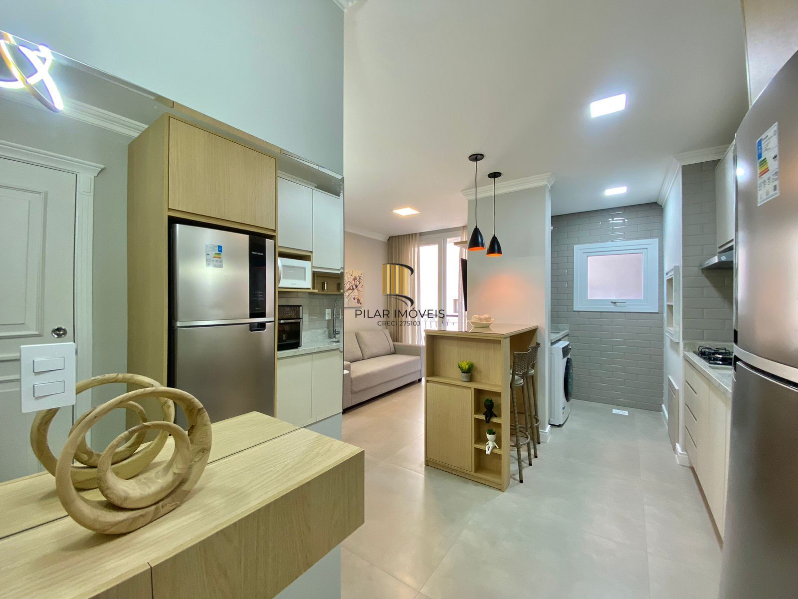 Apartamento NOVO em Capão da Canoa de 2 dormitórios e vaga