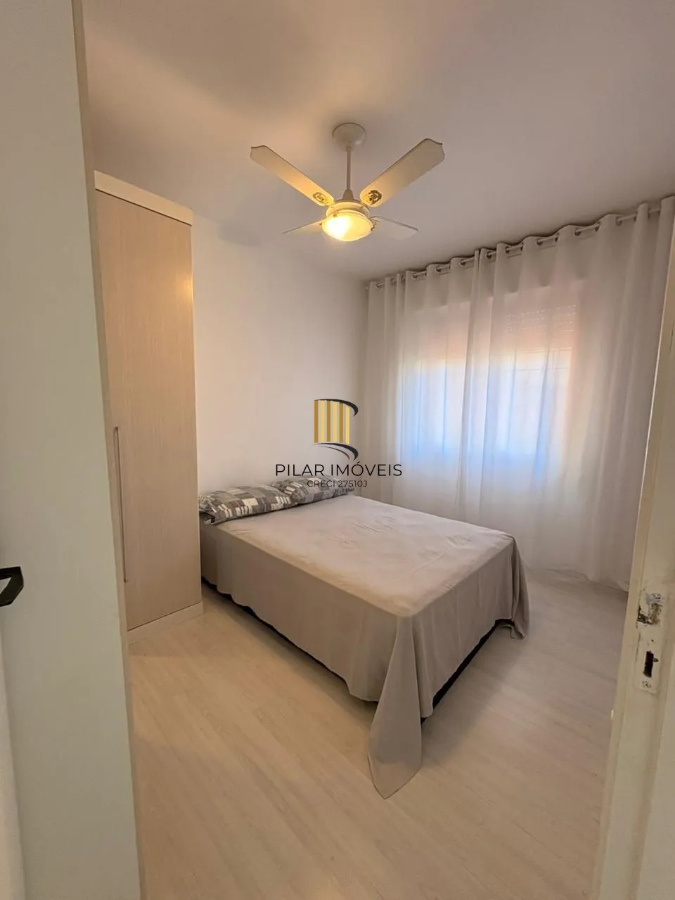 Apartamento no São Sebastião de 1 dormitório e vaga SEMI MOBILIADO