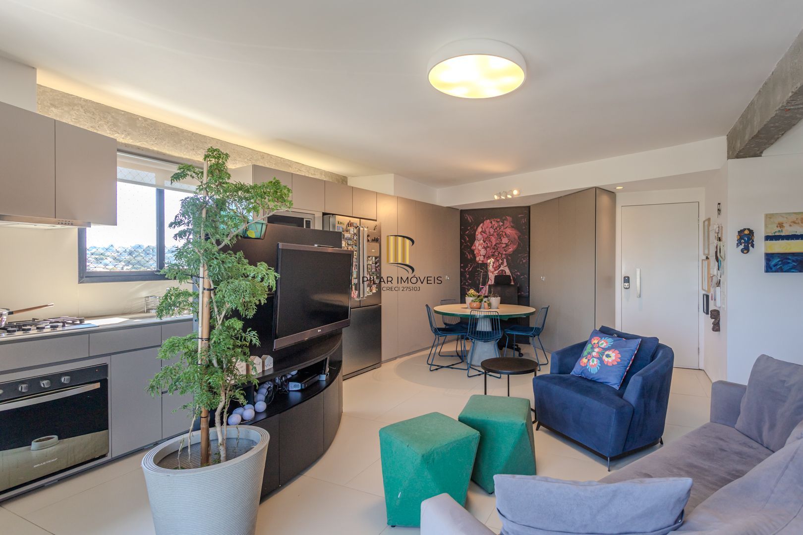 Apartamento 1 dormitório no bairro Jardim Botânico