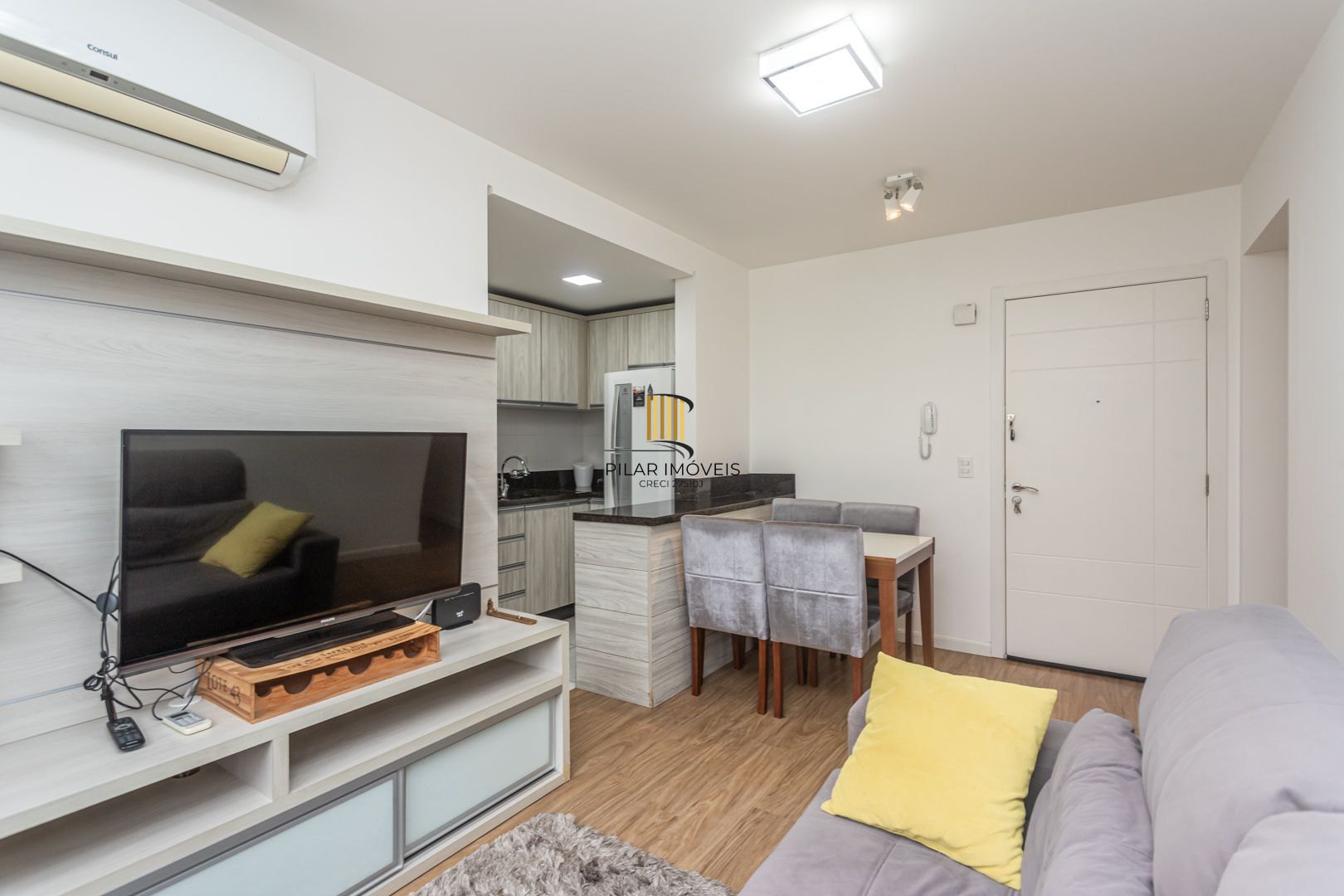 Apartamento 2D Mobiliado