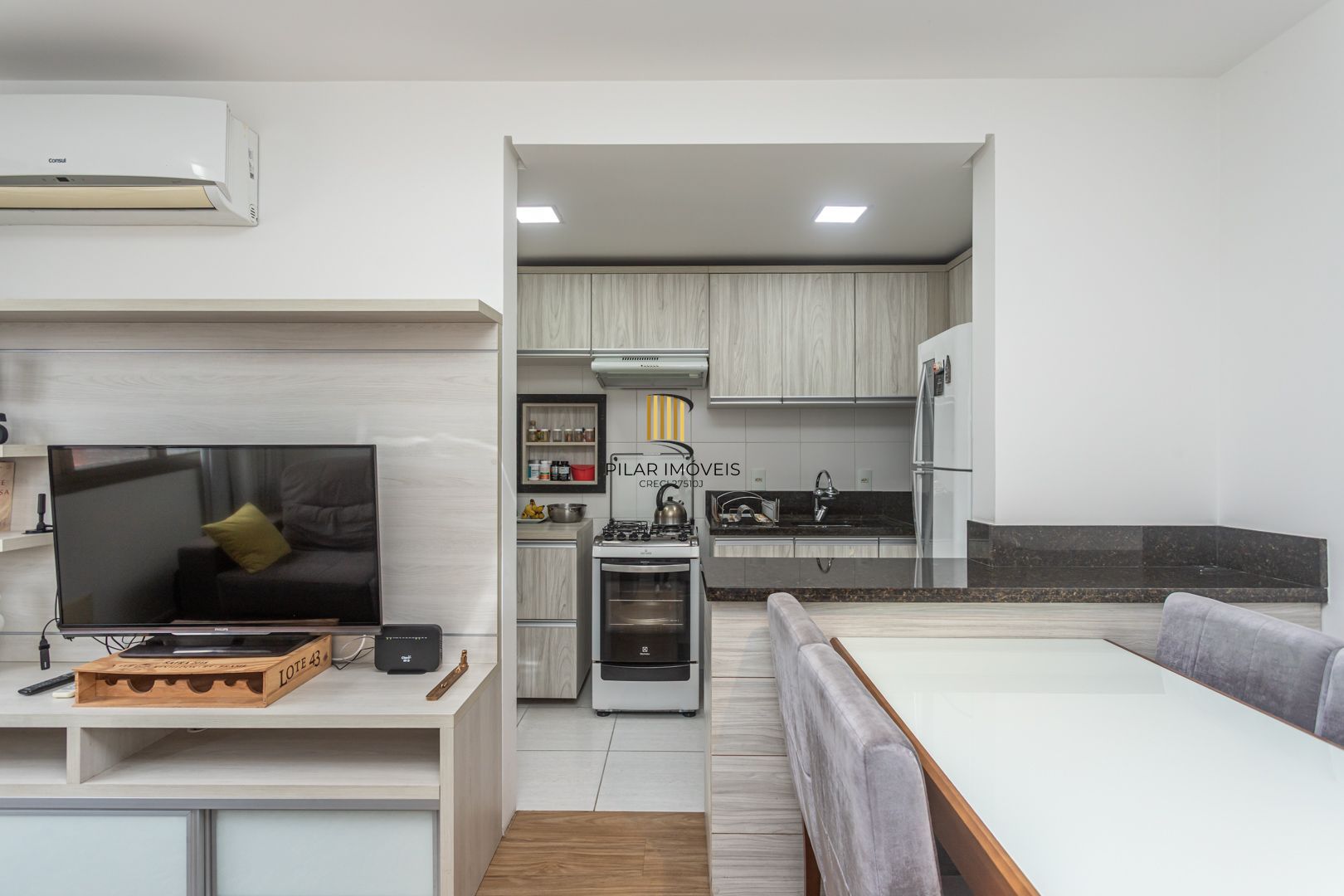 Apartamento 2D Mobiliado