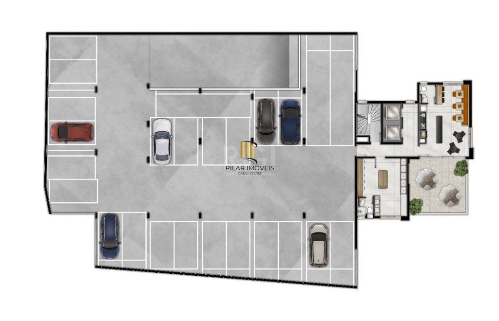 Apartamento para Venda - 31.12m², 1 dormitório, Rio Branco