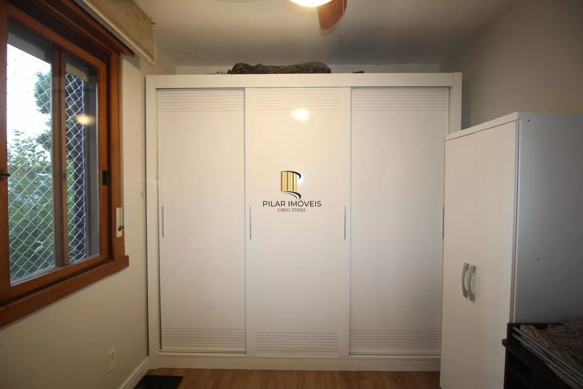 Belo Apartamento, 2 Dormitórios, Semi mobiliado, 1 Banheiro, churrasqueira, 1 Vaga Escriturada, próximo Encol, Petrópolis, Poa/ Rs.