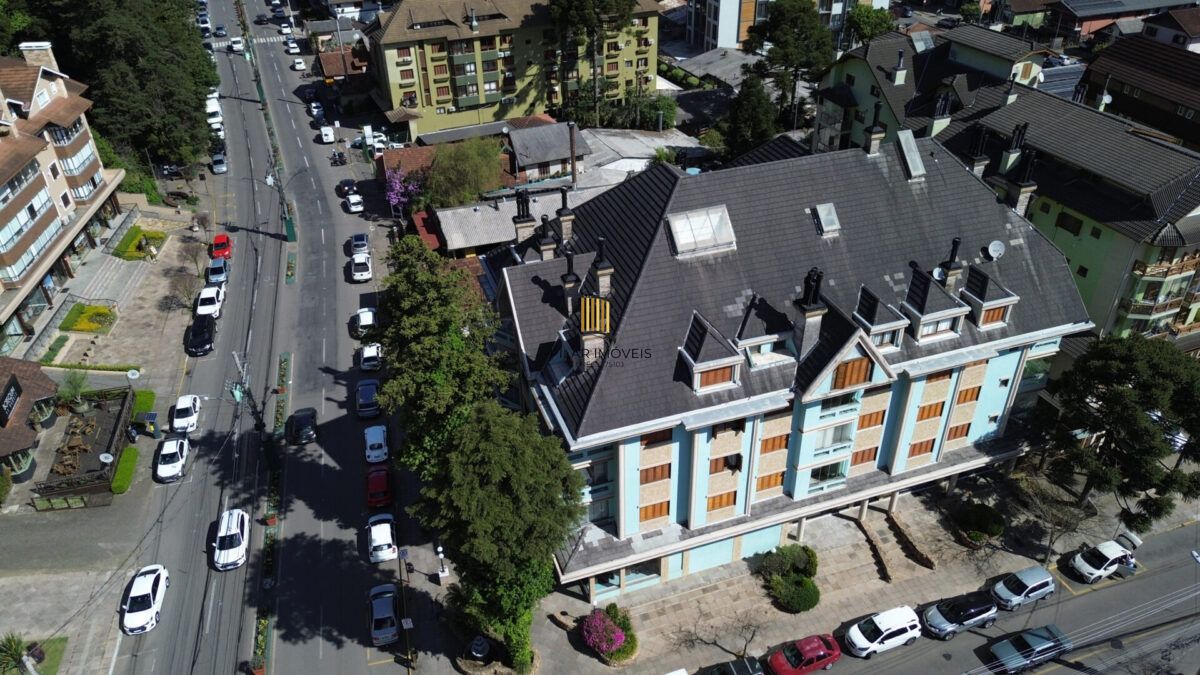 Apartamento no Centro de Gramado de 2 dormitórios e vaga