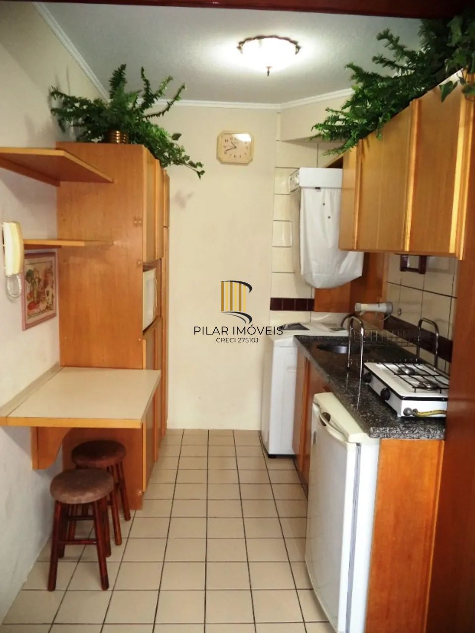 Apartamento 1 dormitório no bairro Morro do Espelho