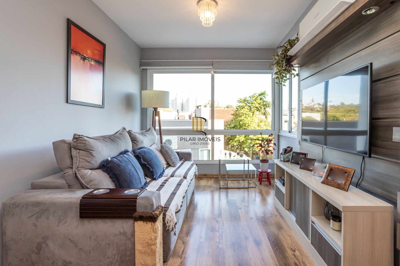 Apartamento no Cristal de 3 dormitórios , 2 vagas e infra - Pilar Imóveis