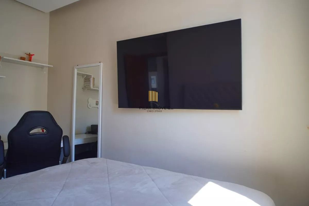 apartamento semi mobiliado Humaitá 2 dormitórios com vaga