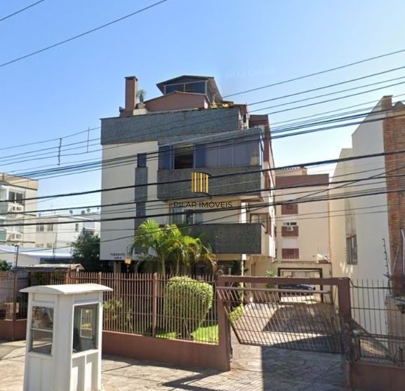 Cobertura no Menino Deus de 3 dormitórios e vaga