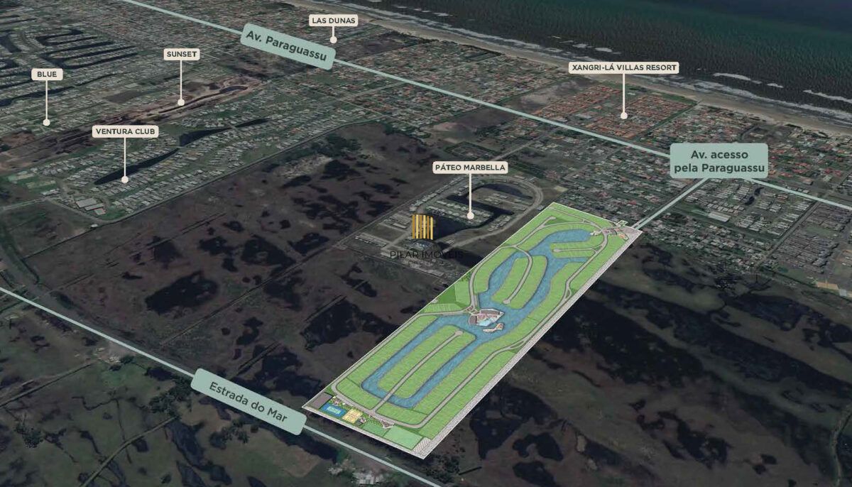 Terreno em condomínio fechado com 412m² em Xangri-lá