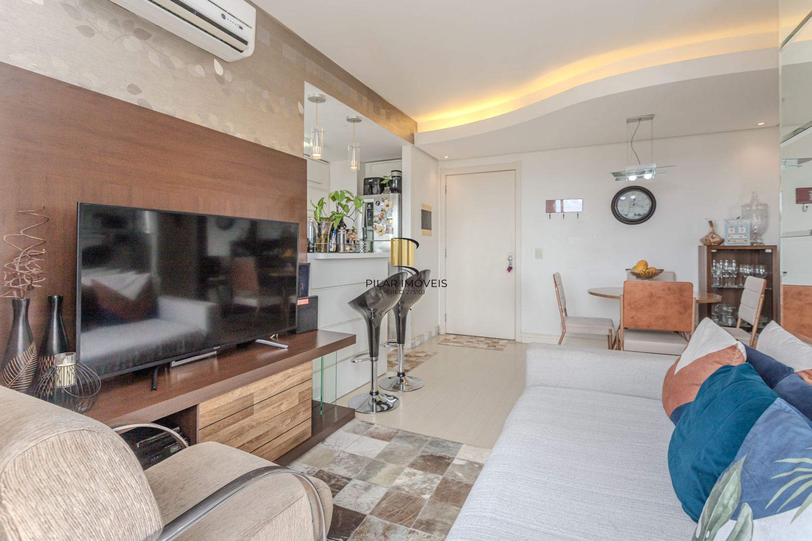 Belíssimo apartamento 100% mobiliado e decorado!!