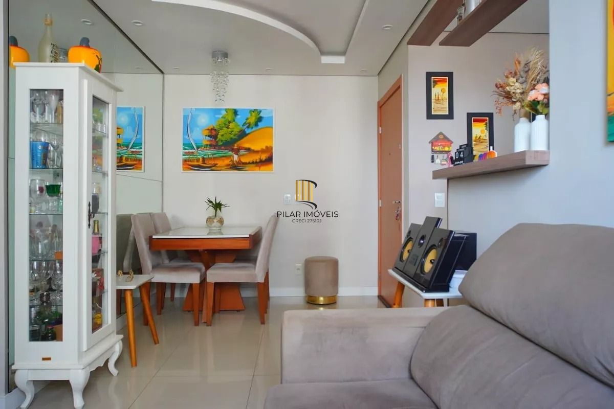 apartamento semi mobiliado Humaitá 2 dormitórios com vaga