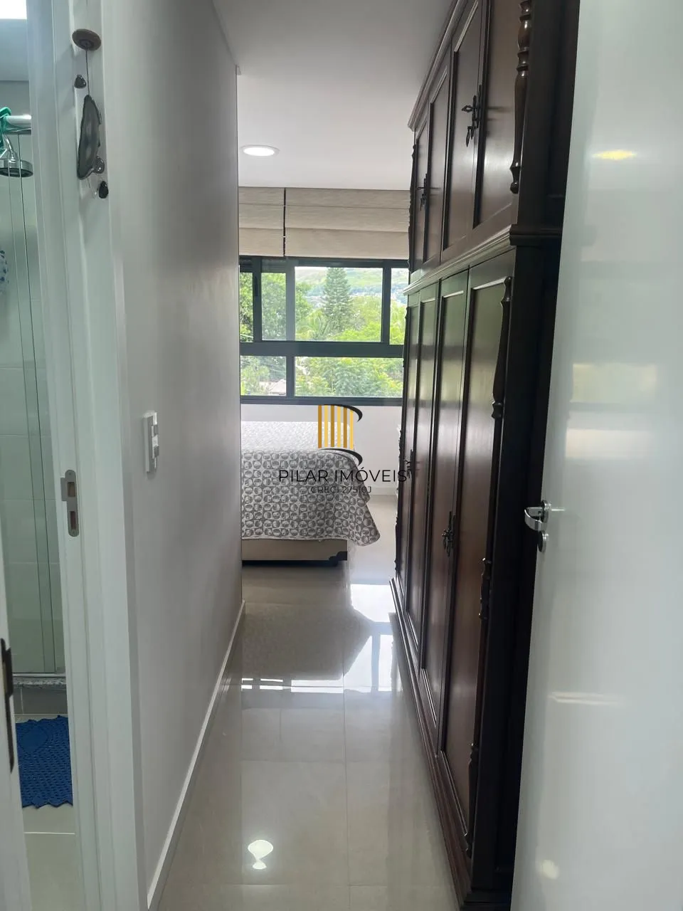 Apartamento no bairro Cristal de 2 dormitórios e vaga MOBILIADO