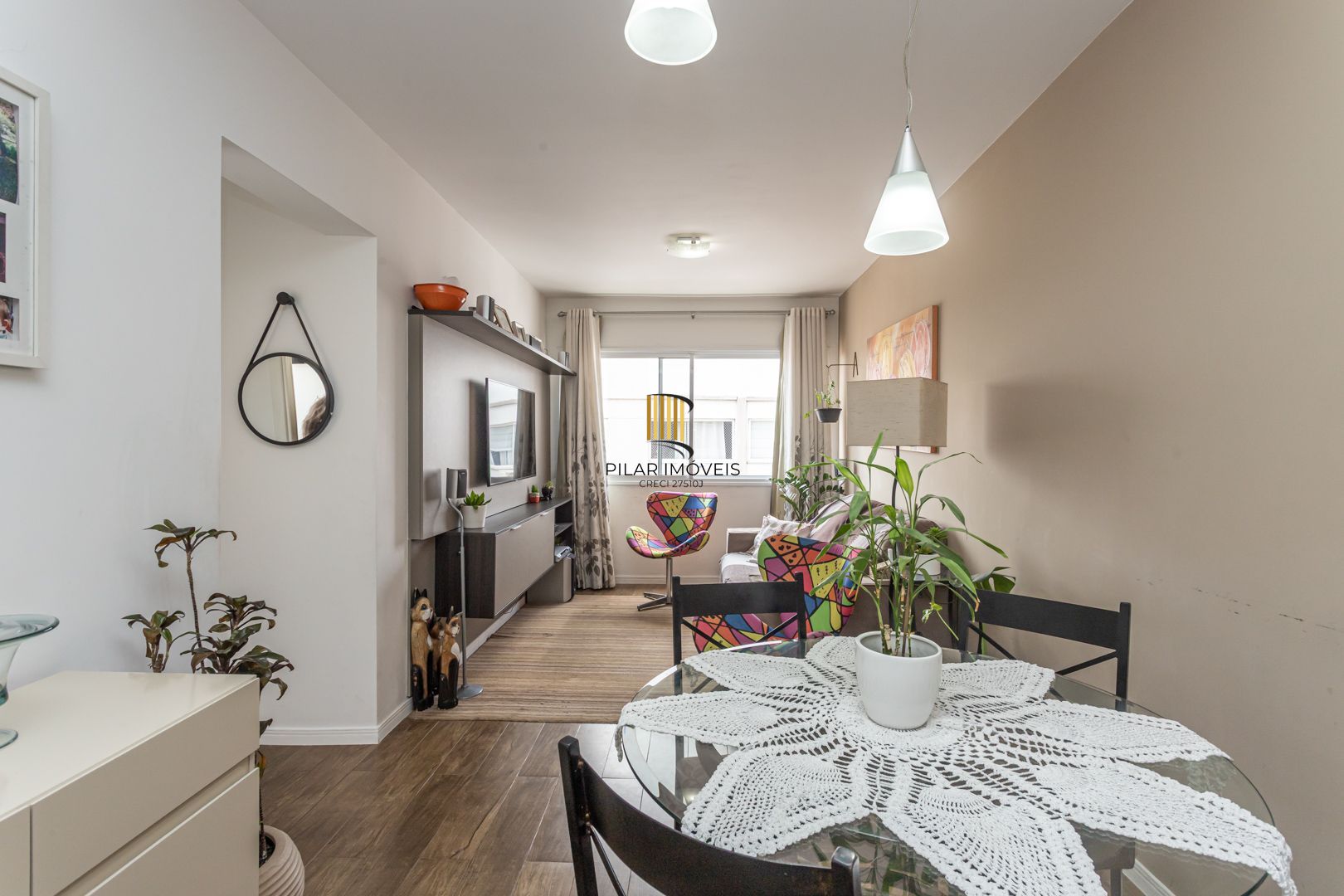 Apartamento para Venda - 50.98m², 2 dormitórios, 1 vaga - Partenon