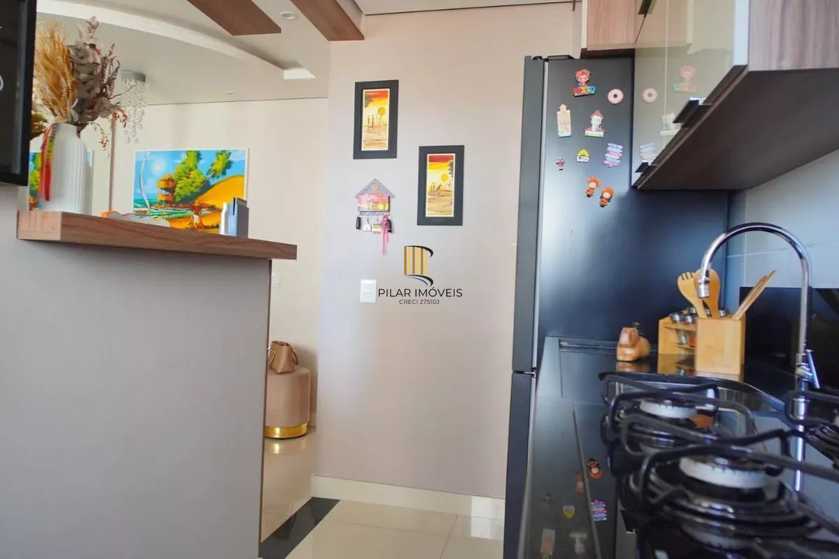 apartamento semi mobiliado Humaitá 2 dormitórios com vaga