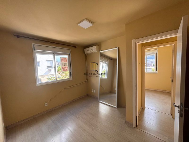 Apartamento no bairro Cristal de 3 dormitórios vaga e infra DESOCUPADO