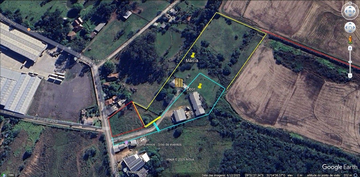 Sítio 1 dormitório no bairro Pedreira