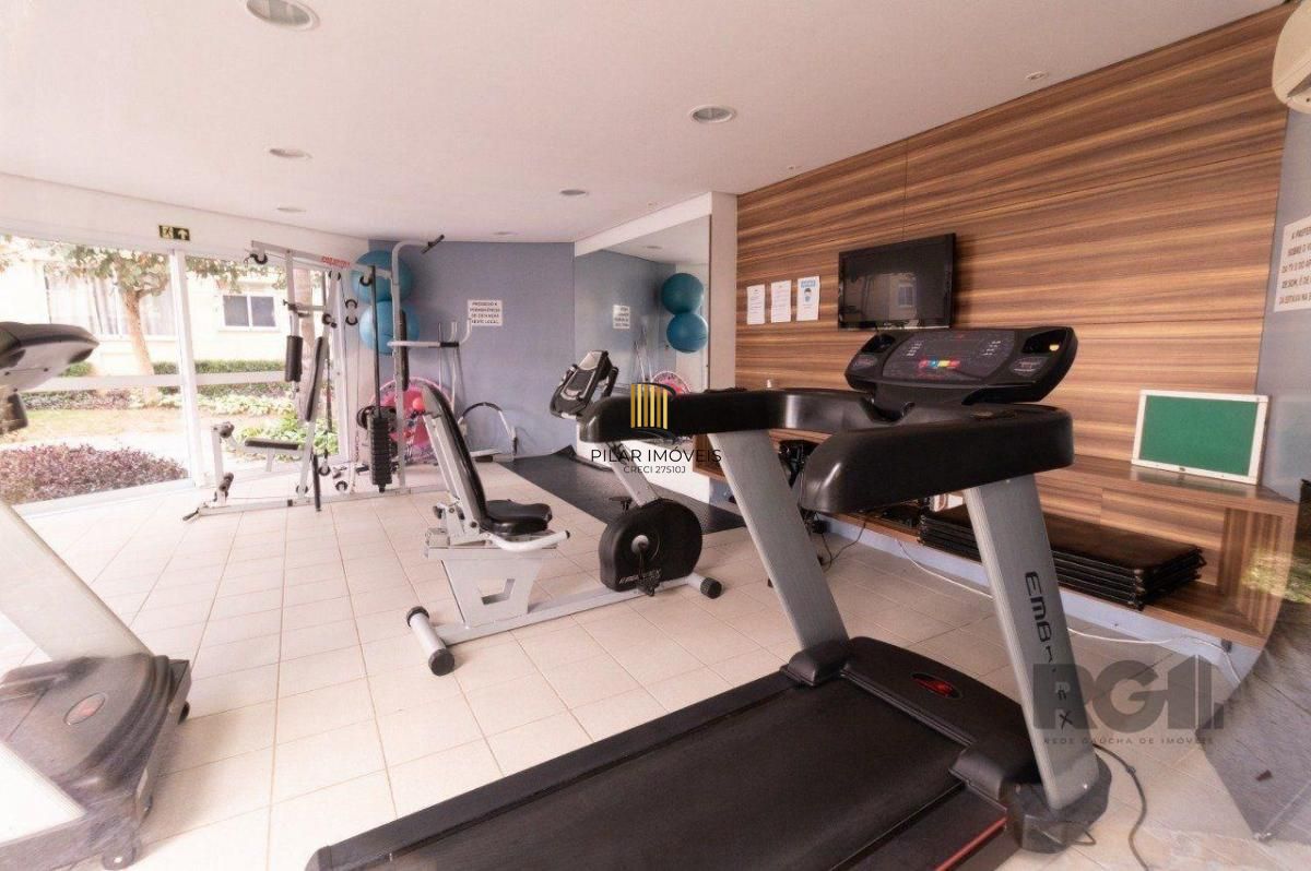 Apartamento no bairro Cristal de 3 dormitórios vaga e infra DESOCUPADO