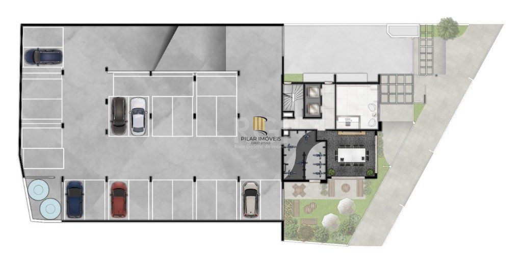 Apartamento para Venda - 31.12m², 1 dormitório, Rio Branco