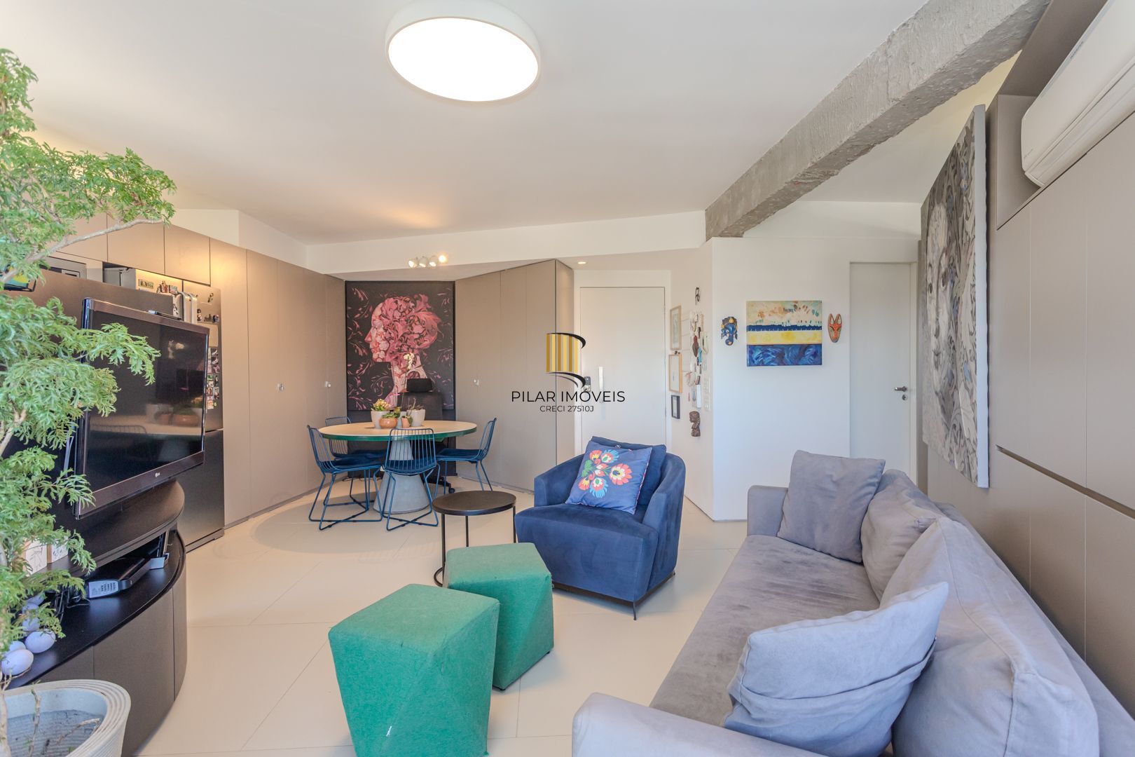 Apartamento 1 dormitório no bairro Jardim Botânico