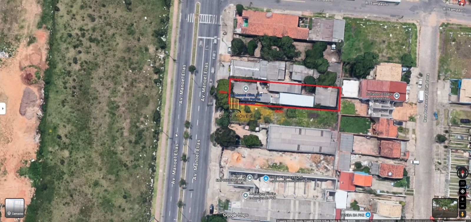 IMPERDÍVEL | 10M POR 50M | NA FRENTE DO FORT ATACADISTA - Pilar Imóveis