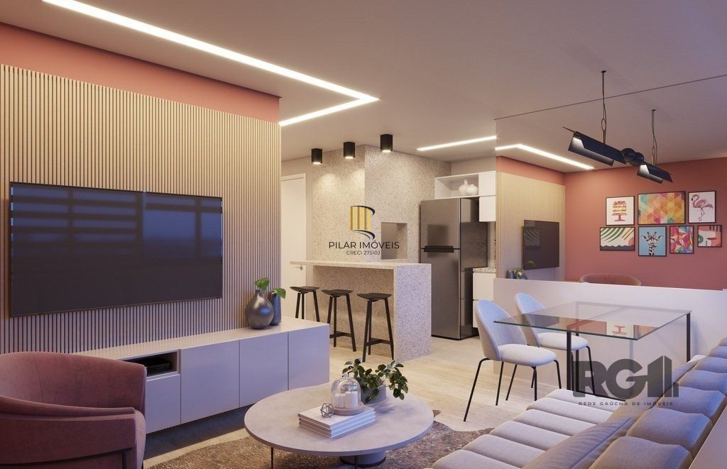 Apartamento 1 Dormitório(s) Bairro Jardim do Salso