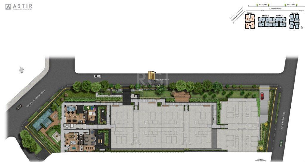 Apartamento para Venda - 114m², 3 dormitórios, Três Figueiras