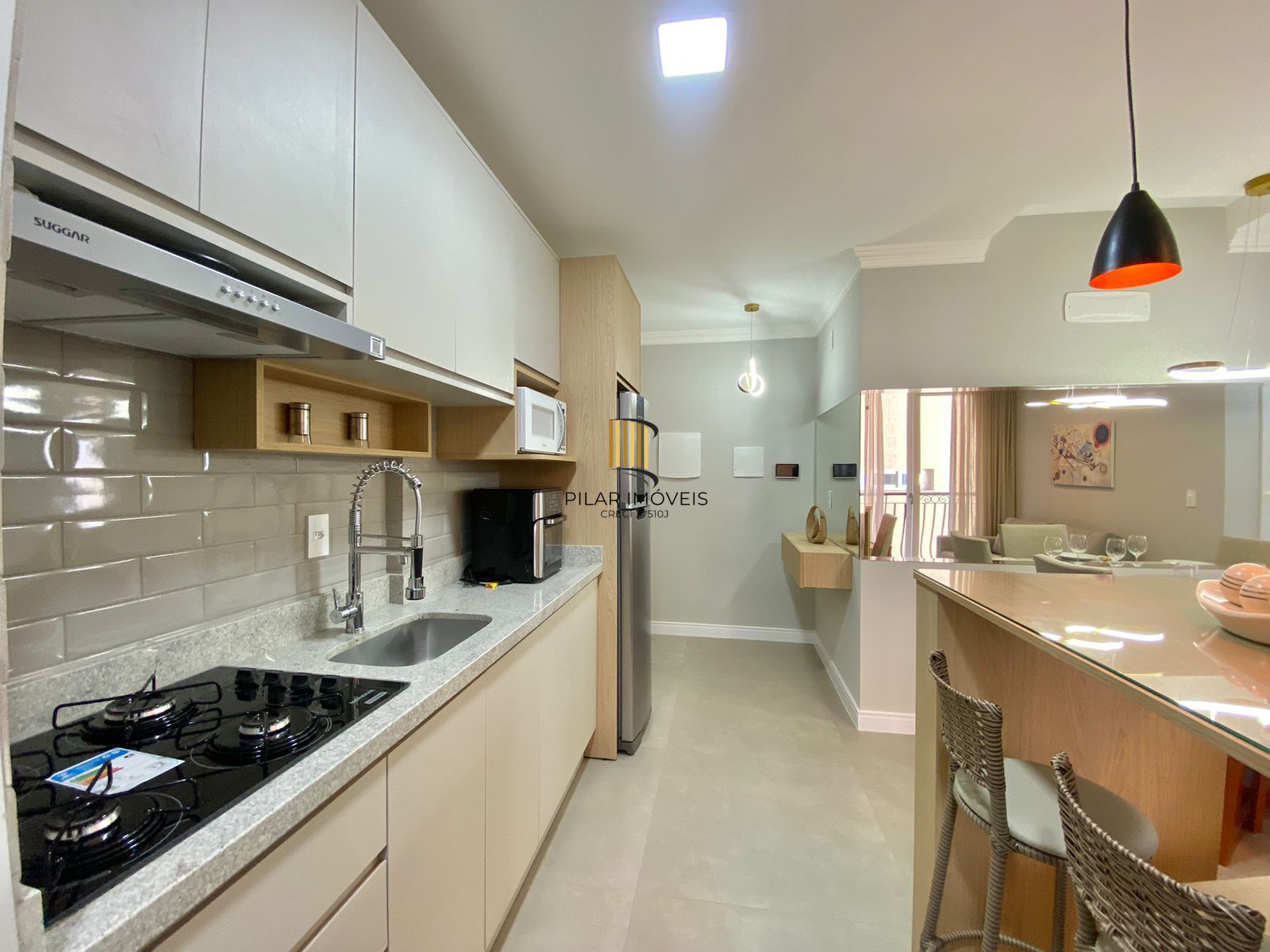 Apartamento NOVO em Capão da Canoa de 2 dormitórios e vaga