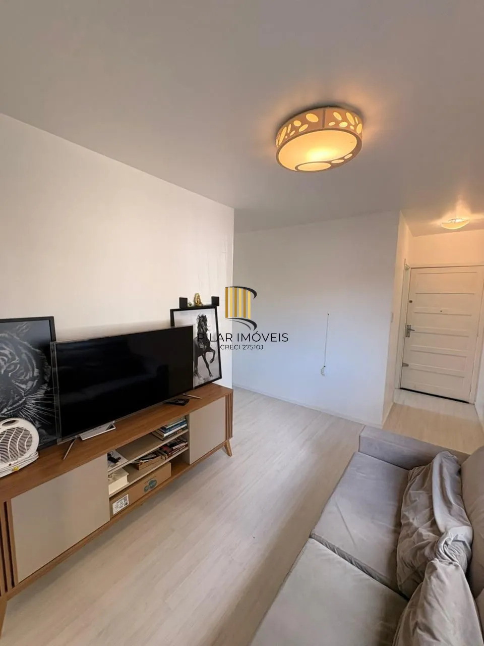 Apartamento no São Sebastião de 1 dormitório e vaga SEMI MOBILIADO