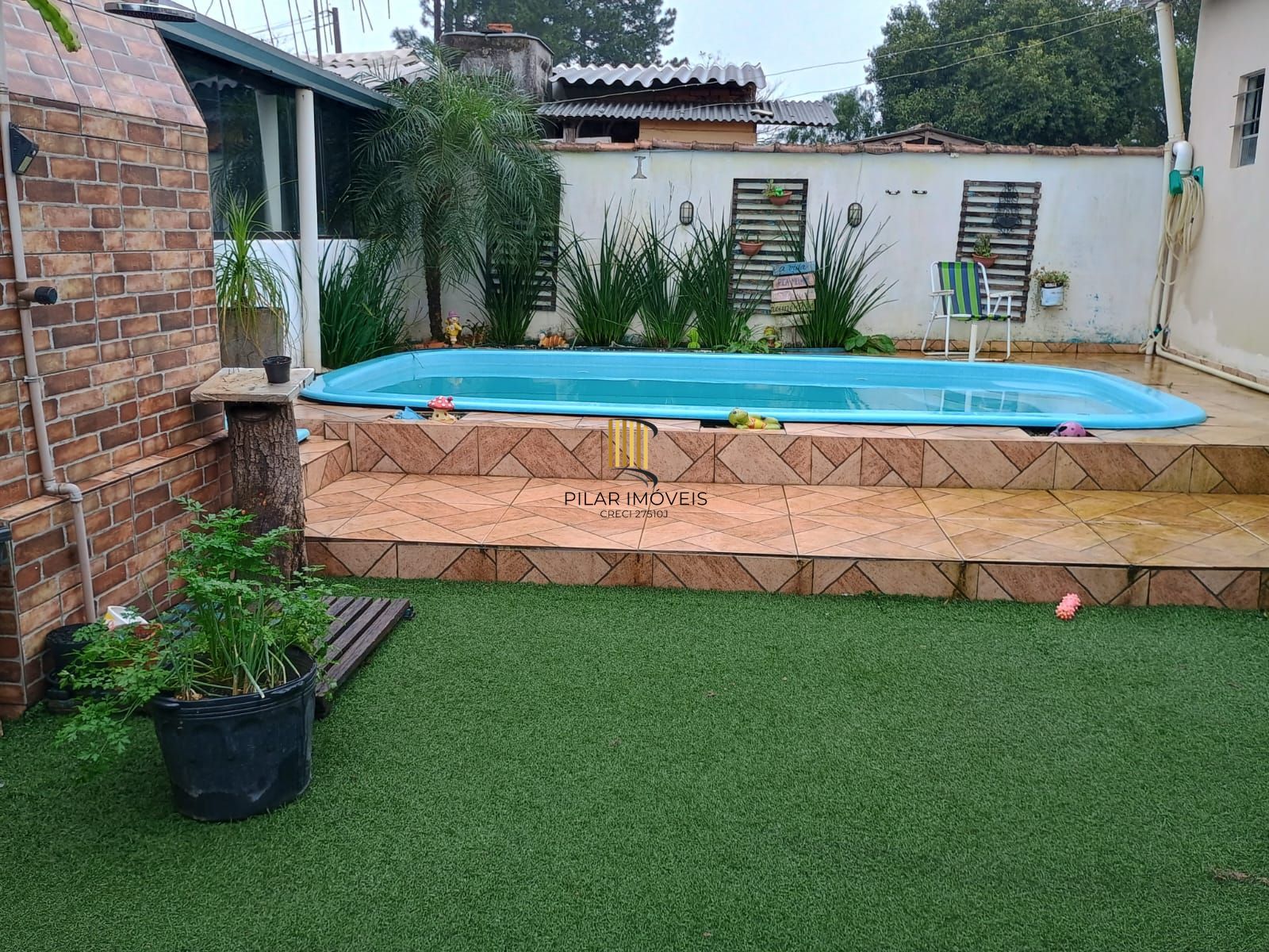 Casa 2 dormitórios no bairro Santa Cruz