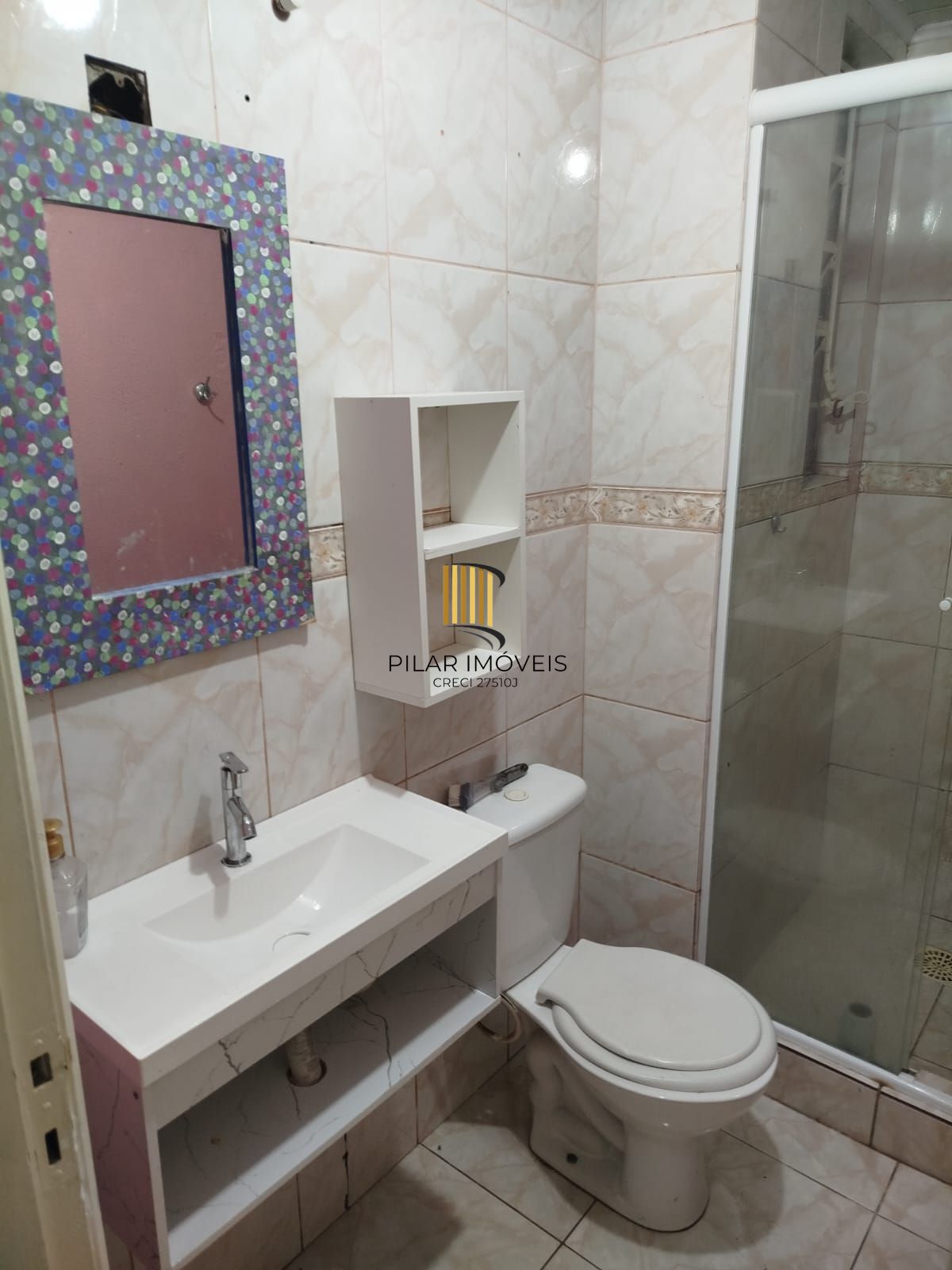 Apartamento no bairro Cristal de 1 dormitório e vaga *rotativa DESOCUPADO