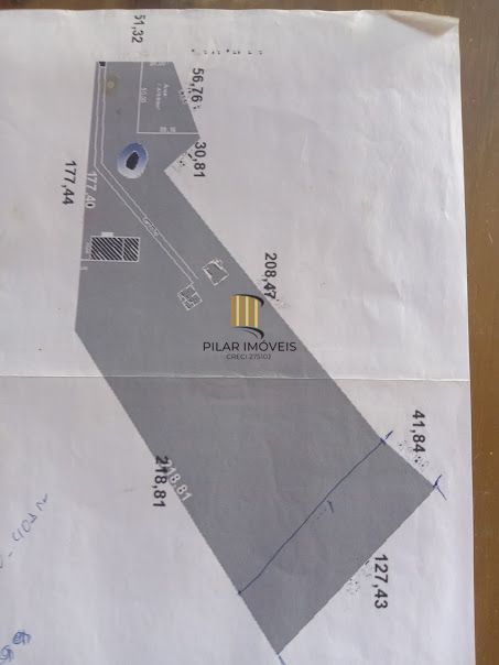 Sítio 1 dormitório no bairro Pedreira