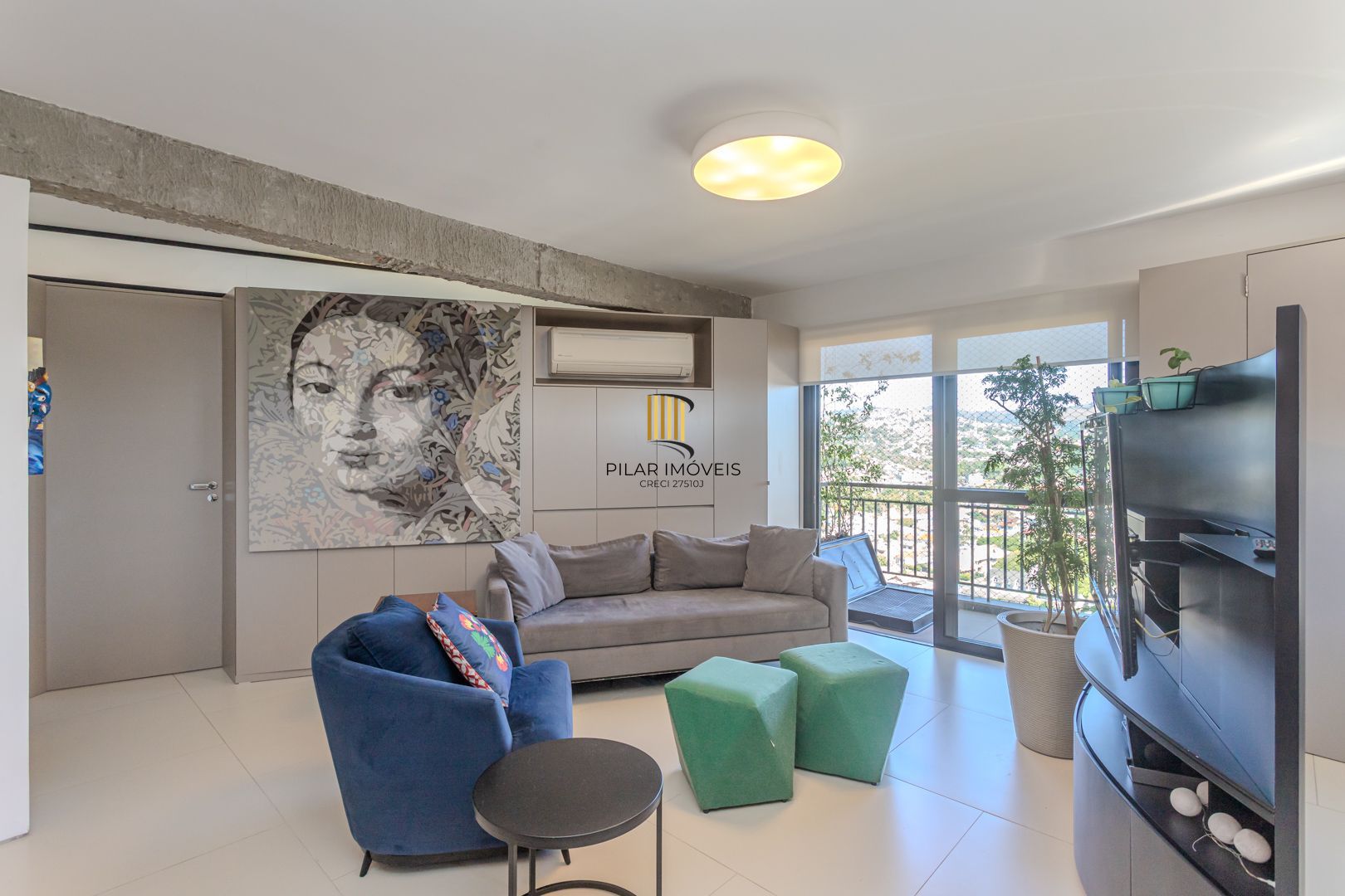 Apartamento 1 dormitório no bairro Jardim Botânico - Pilar Imóveis