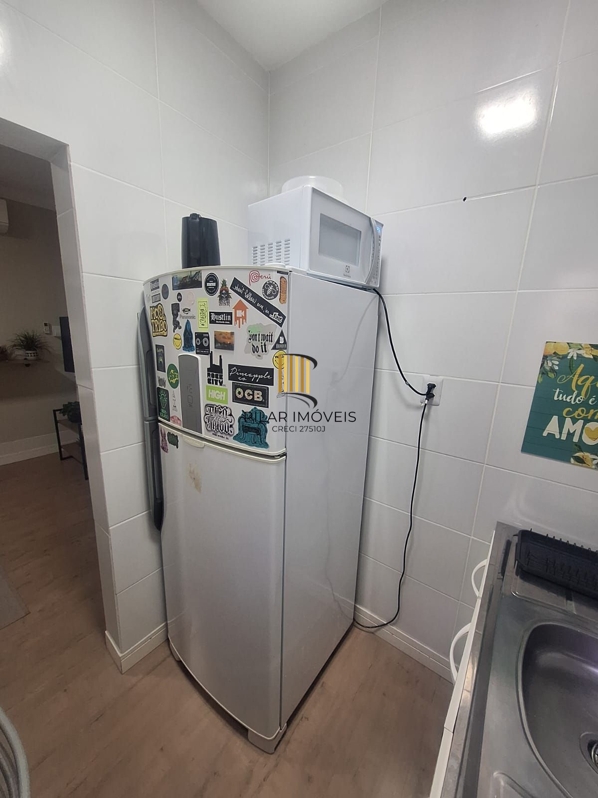 Apartamento Térreo com pátio na Cidade Baixa de 1 dormitório MOBILIADO