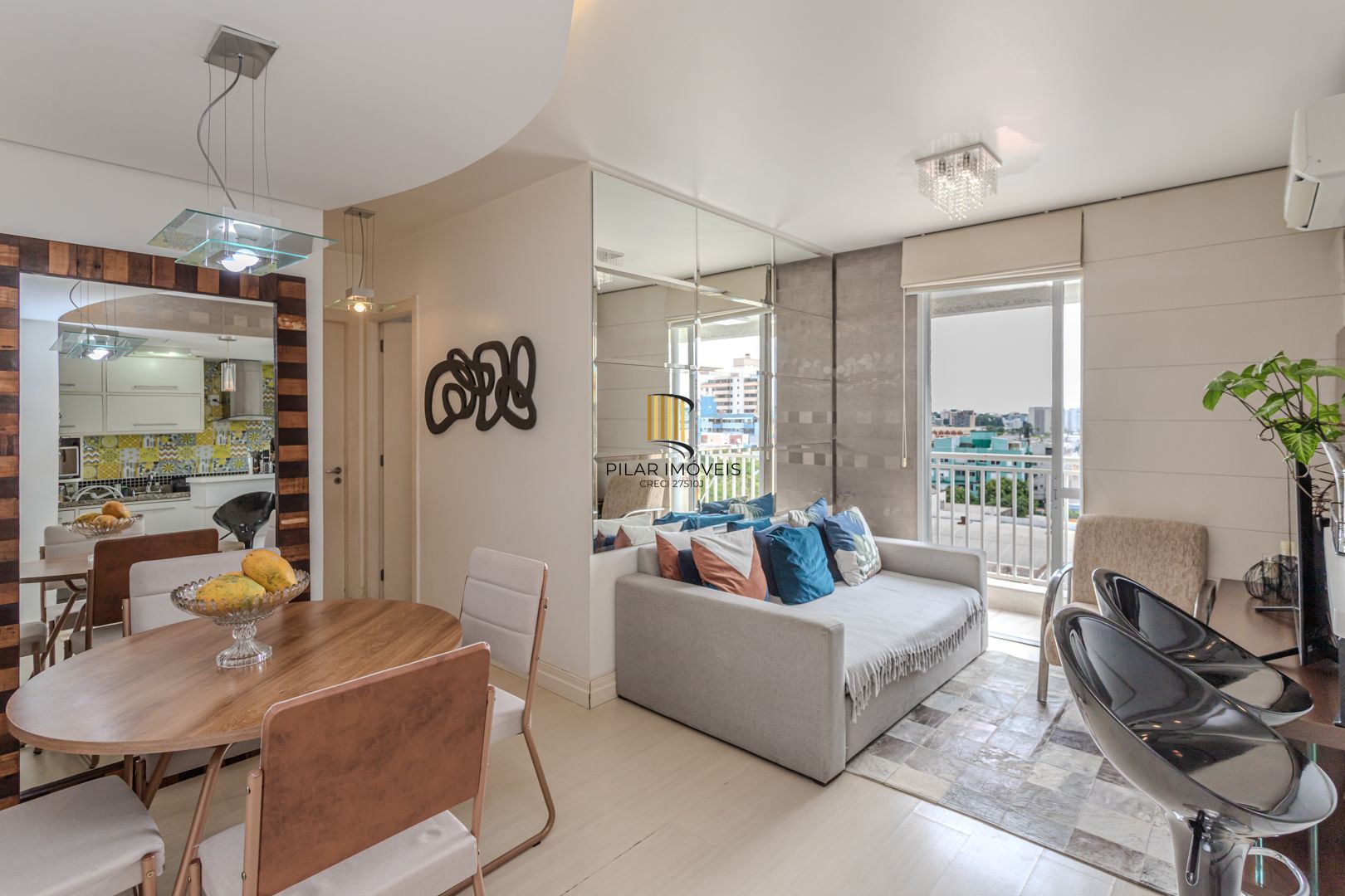 Belíssimo apartamento 100% mobiliado e decorado!!