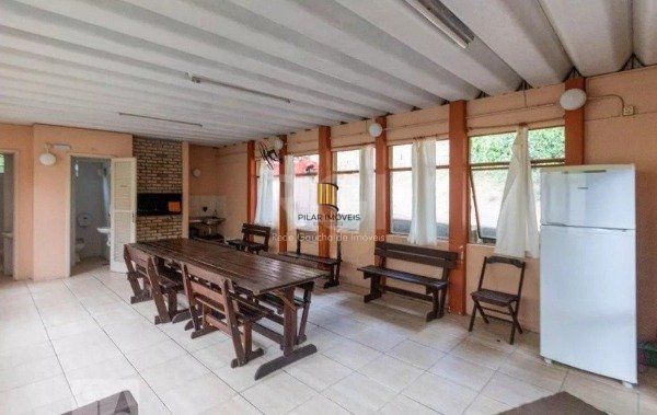 Apartamento térreo de 1 dormitório com pátio