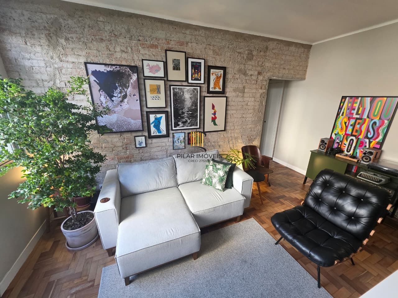 Apartamento no Centro reformado semi mobiliado de 1 dormitório - Pilar Imóveis