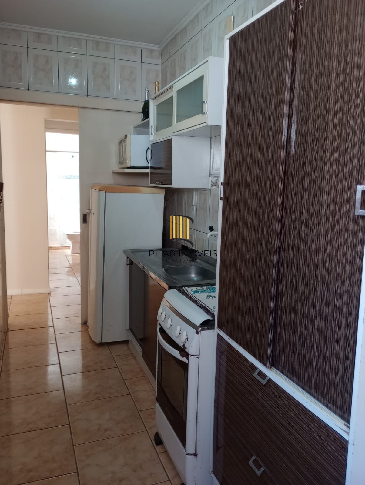 Apartamento de 1 dormitório no Cristal