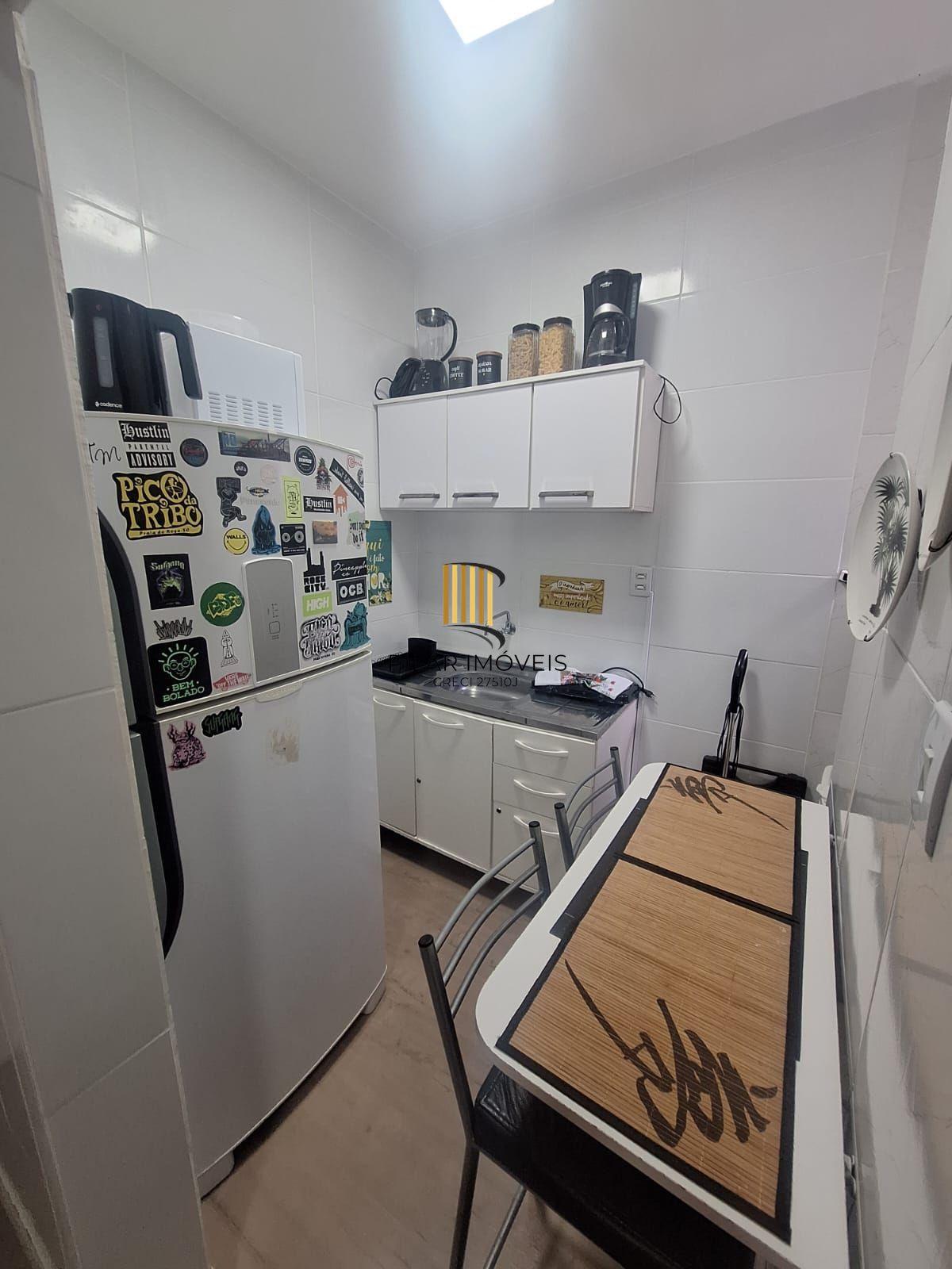Apartamento Térreo com pátio na Cidade Baixa de 1 dormitório MOBILIADO