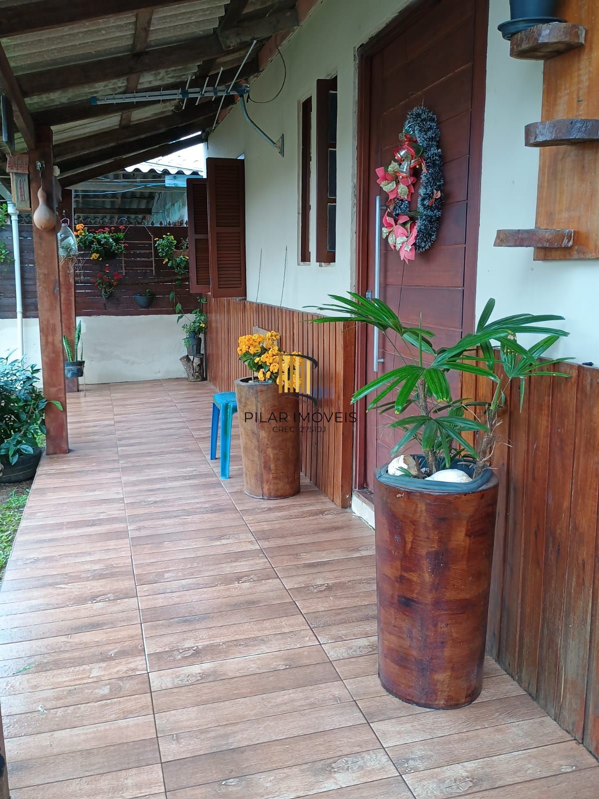 Casa 2 dormitórios no bairro Santa Cruz