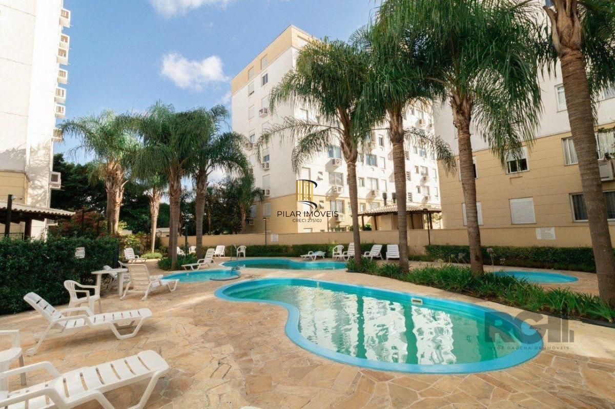 Apartamento no bairro Cristal de 3 dormitórios vaga e infra DESOCUPADO