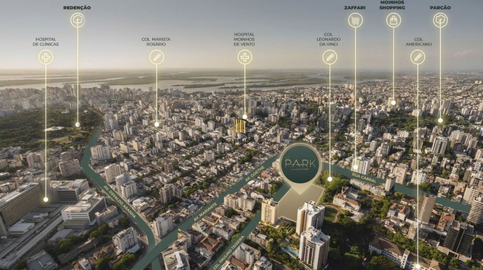 Apartamento NOVO no bairro Rio Branco de 3 dormitórios / 3 suítes e 2 vagas