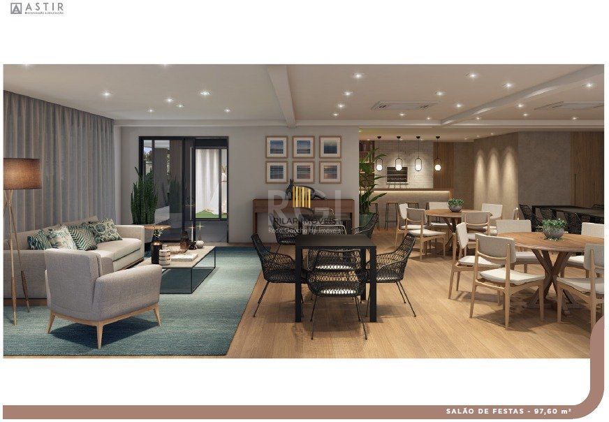 Apartamento para Venda - 114m², 3 dormitórios, Três Figueiras