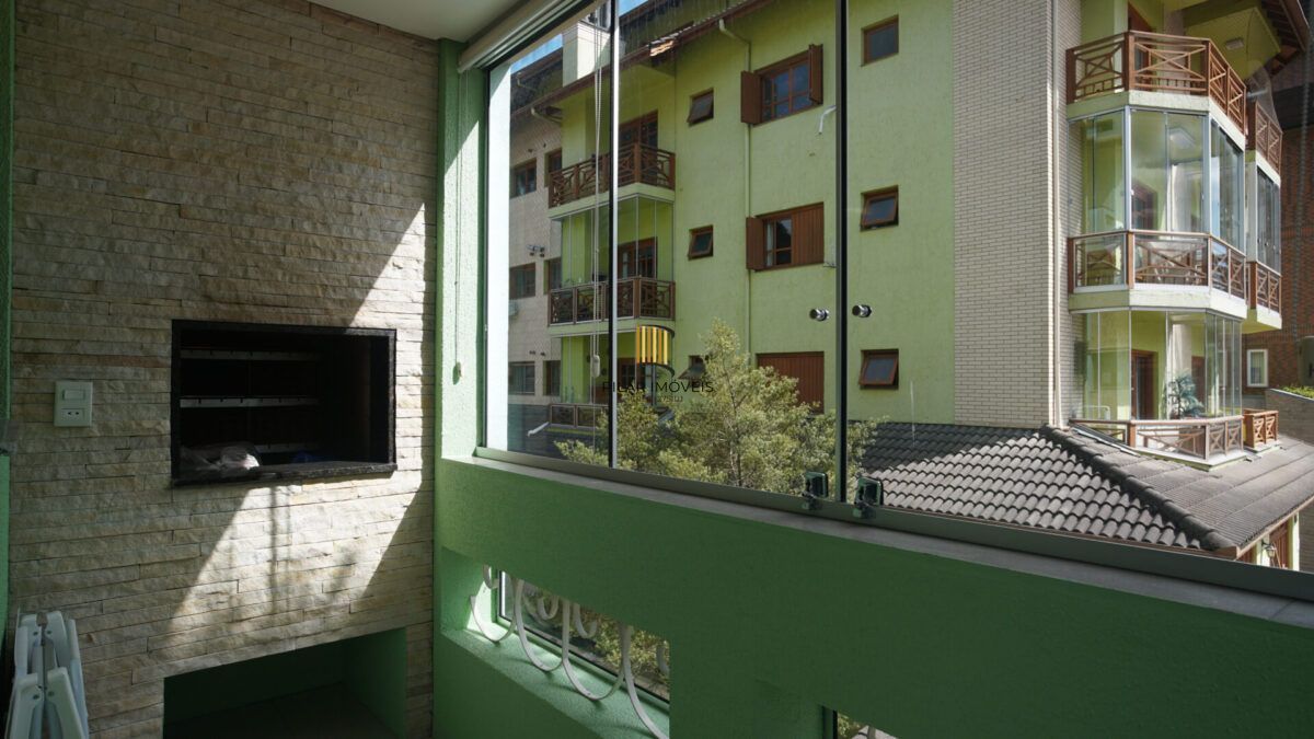 Apartamento no Centro de Gramado de 2 dormitórios e vaga