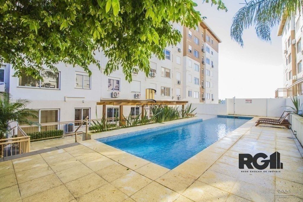 Apartamento no Urbano Menino Deus de 1 dormitório vaga e pátio - Pilar Imóveis